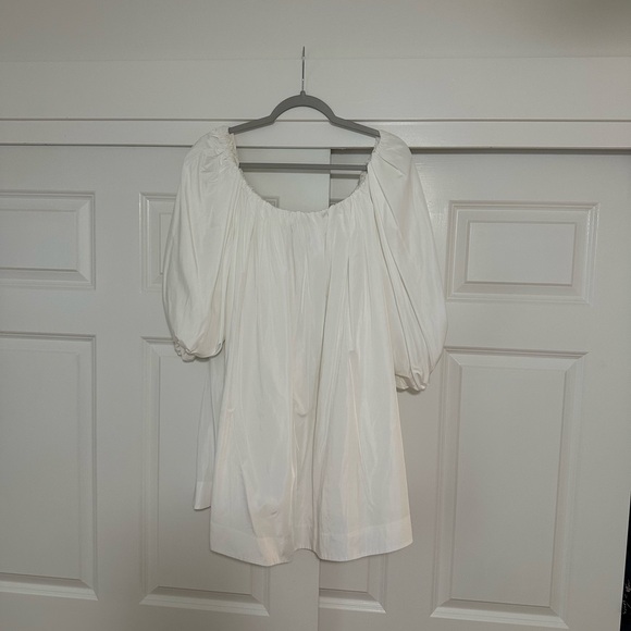 Anthroplogie Mare Mare Puff Sleeve Off Shoulder Mini Dress - Picture 1 of 2